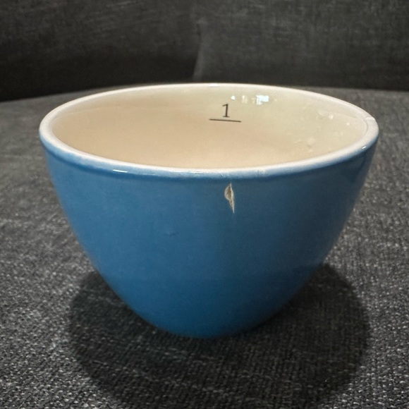 Nesting measuring cups - ceramic owl - Picture 7 of 8